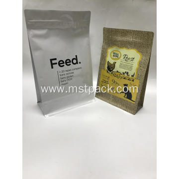 Box Pouch/Flat Bottom Pouch for Feeds